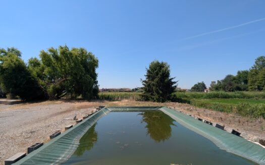 San Germano Vercellese – Prestigiosa proprietà indipendente da ultimare con 8.000 mq di terreno, piscina e fabbricato accessorio